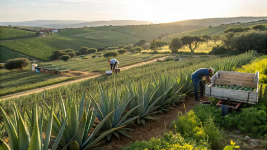 European Organic Aloe Vera Skincare Product Showcasing Natural Vegan Ingredients and Sustainable European Botanical Wellness
