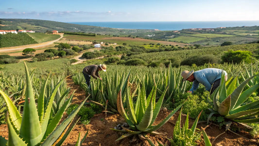Based on the guidelines and requirements, here's the alt text for the blog image:

Vegan Aloe Vera Urban Skincare Defense: Natural Anti-Pollution Barrier Repair for City Skin
