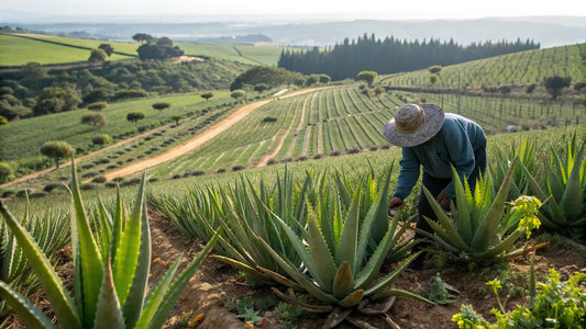 Alt text en español para la imagen de Aloegarve:

Productos de cosmética de proximidad con aloe vera orgánico, cuidado natural de la piel desde el cultivo europeo
