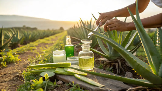 Ingredientes Naturais Portugueses de Aloe Vera Orgânico para Cuidados com a Pele Radiante e Hidratação Intensa

