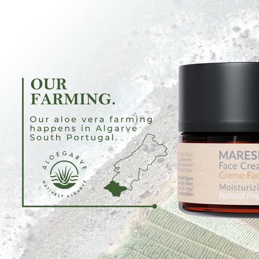 Mature Skin Renewal: Natural Portuguese Aloe Vera Anti-Wrinkle Cream for Radiant 40+ Complexion

