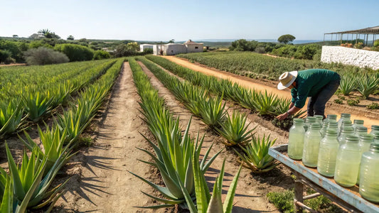 Organic Aloe Vera Skincare from Portugal's Farm: Natural, Vegan European Beauty Solution
