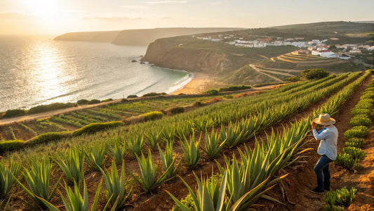 Aloegarve Aloe Vera Gel für Reisehautpflege: Natürliche, vegane Feuchtigkeitspflege aus Portugal
