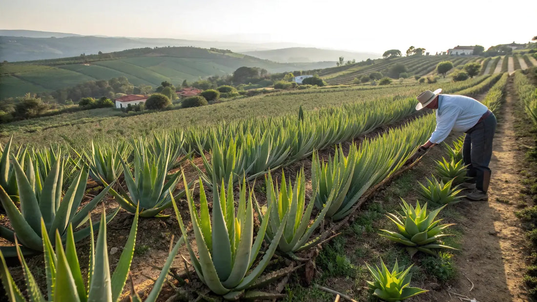 200% Bio-Aloe Vera Hautpflege aus Portugal: Natürliche Feuchtigkeitspflege ohne synthetische Füllstoffe
