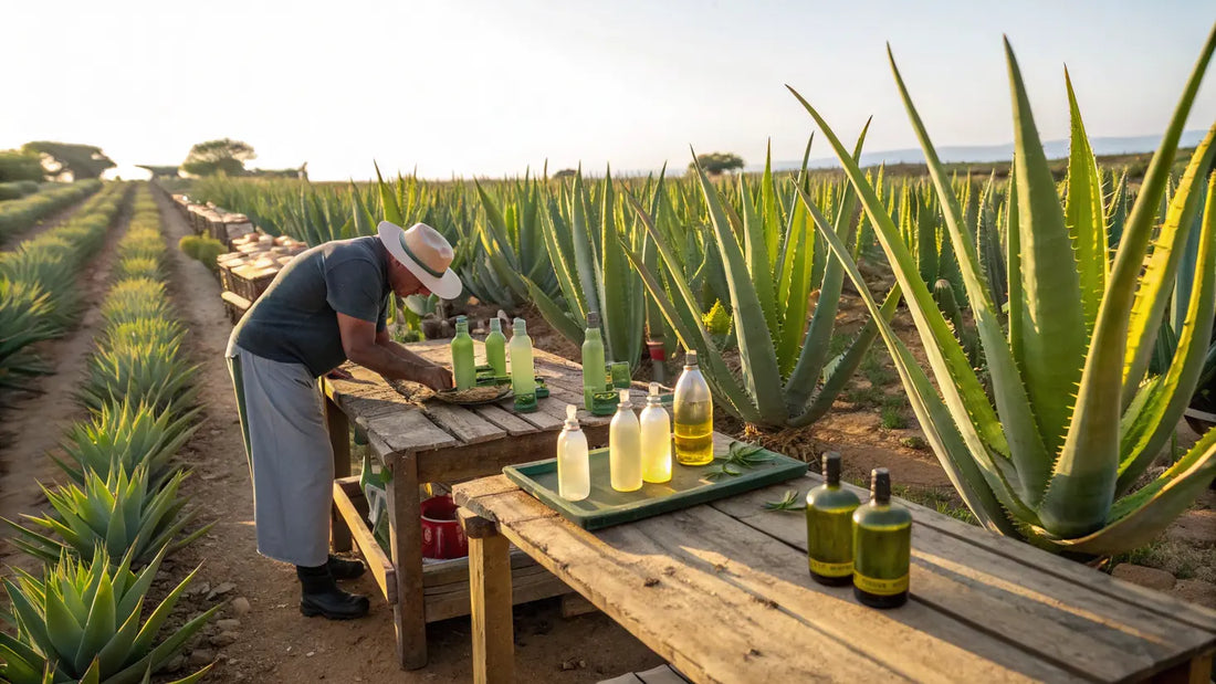 Alt Text en Español:

Gel de Aloe Vera Bio Natural Orgánico para Cuidado Facial Ecológico de Europa

