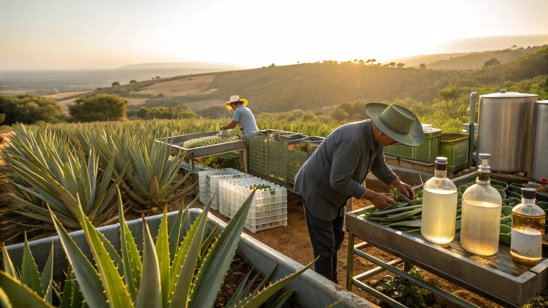 Alt Text en Español:

Gel de Aloe Vera Orgánico Europeo Puro Para Cuidado Natural de la Piel Vegano
