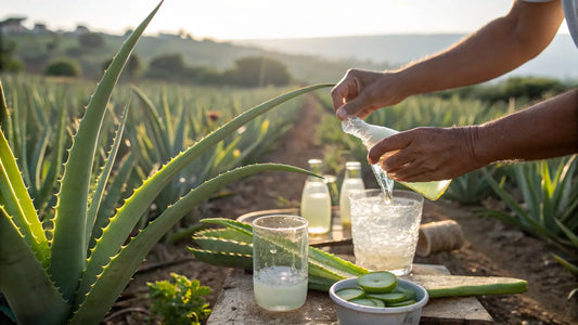 Organic Portuguese Aloe Vera Skincare: Natural Handcrafted Beauty Product from Pristine European Landscapes

