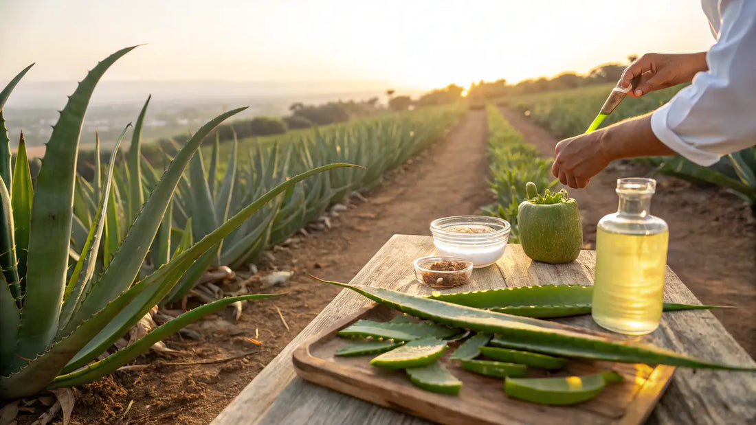 Alt Text en español:

Gel de Aloe Vera Orgánico de Aloegarve: Cuidado Natural para Piel Sensible en Europa
