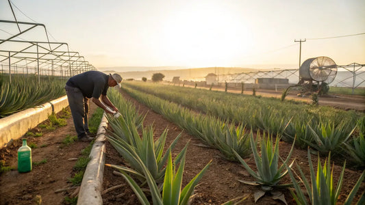 Natürliches Aloe Vera Hautpflege-Gel von Aloegarve - Bio, vegan, hydratisierend für strahlende Haut
