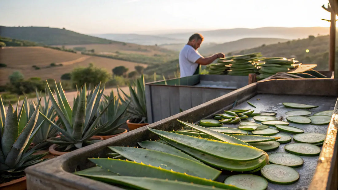 Aloe Vera Bio Premium de Aloegarve: Cuidado Natural da Pele com Aloé Orgânico Português
