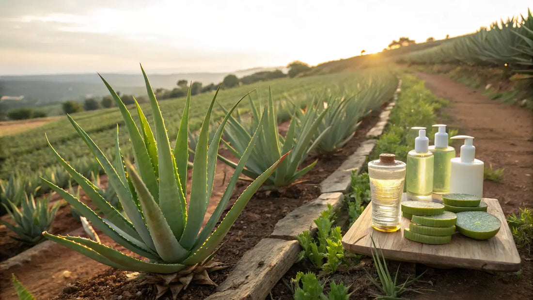 Natürliche Bio-Aloe-Vera-Hautpflege aus Portugal: Vegane Skincare-Konzentrate für strahlende, gesunde Haut
