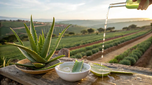 Aloe Vera Orgânico do Algarve: Gel Natural de Hidratação Intensiva para Pele Sensível
