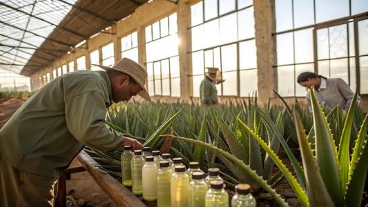 Alt text en español:
Máscara nocturna orgánica de aloe vera para regeneración facial, crema natural europea de cuidado de la piel