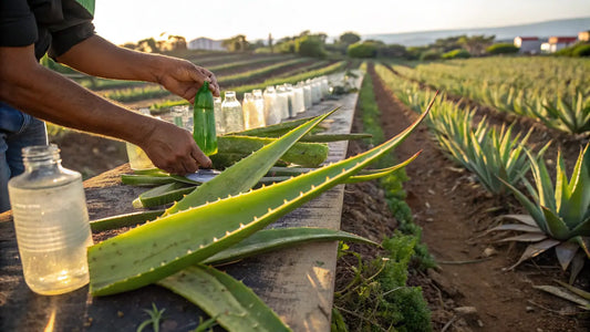 Alt Text en español:

Crema orgánica de aloe vera para cuidado facial natural, hidratante ecológica europea 100% vegana
