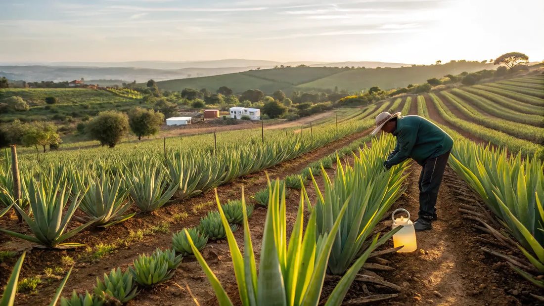 Aloe Vera Orgánico Premium de Europa: Gel Natural para Cuidado Facial Ecológico y Vegano
