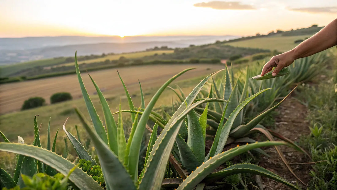 Verde Folha Bio-Aloe-Vera Ampullen: Natürliche Beruhigung für gestresste Rosacea-Haut mit sanfter, entzündungshemmender Pflege
