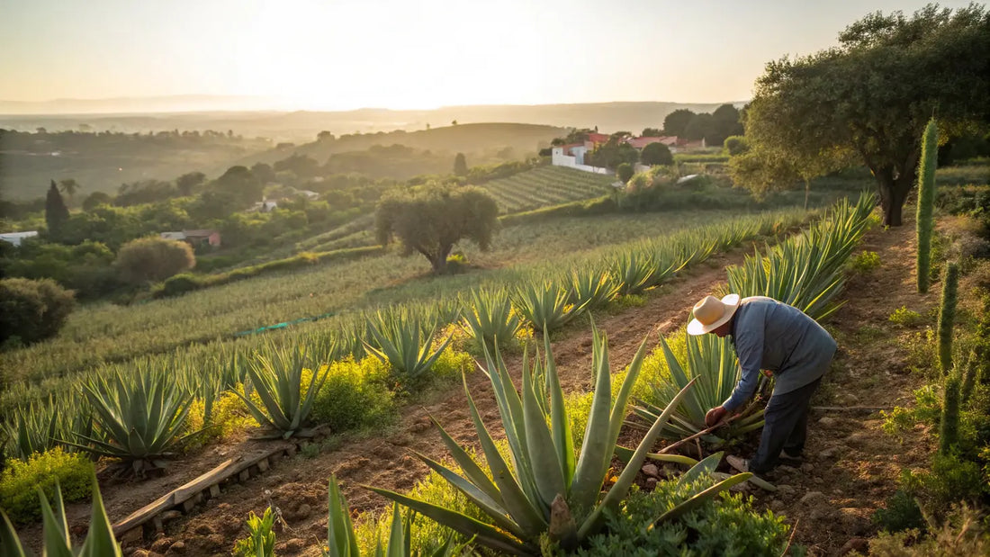 Alt-Text für Blog-Bild (auf Deutsch):

Biologische Aloe Vera Hautpflege aus Portugals Sonnengärten - Natürliche Schönheit von Aloegarve
