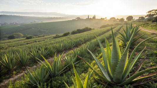 Natürliche Bio-Aloe Vera Erste-Hilfe Gel für Familienhaut: Sanfte Heilung von Aloegarve-Plantagen
