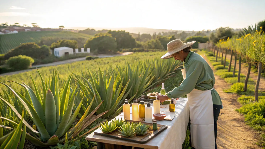 Gel de Aloe Vera Bio Orgânico Português do Algarve: Hidratação Natural e Sustentável para Pele Radiante
