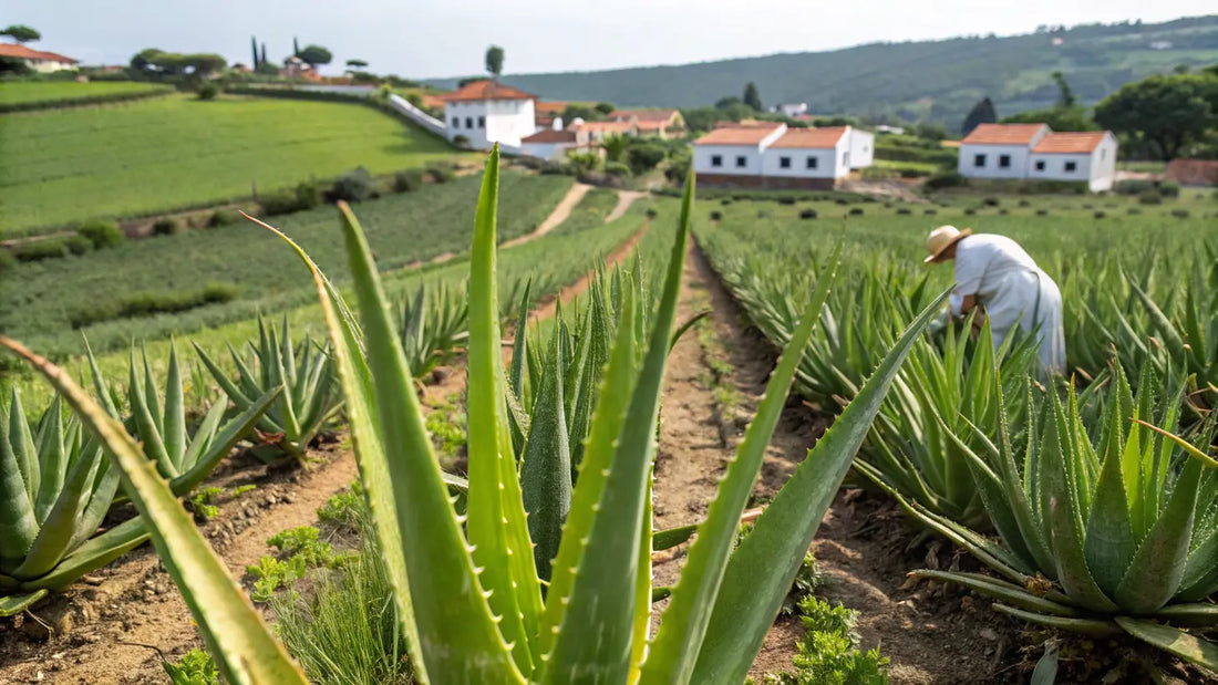 Premium European Organic Aloe Vera Skincare Natural Botanical Wellness Product
