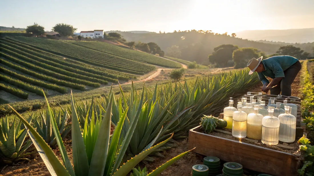 Verde Collection: Gel de Aloe Vera Orgánico para Transformación Facial Natural Europea
