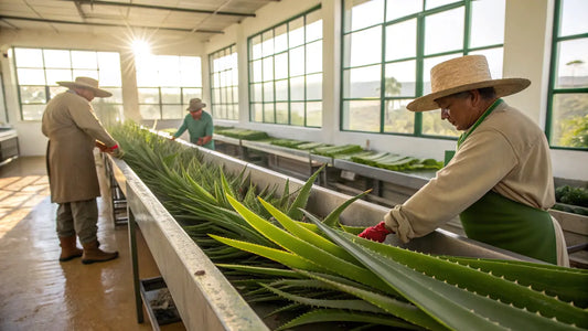 Aloe Vera Bio Naturel Portugais : Soin Intense Hydratant de l'Algarve pour Peau Éclatante
