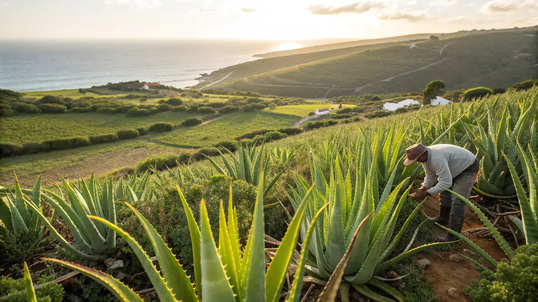 Radiant Organic Aloe Vera Skincare: Portuguese Mergulho & Verde Jade 5-Minute Glow Ritual
