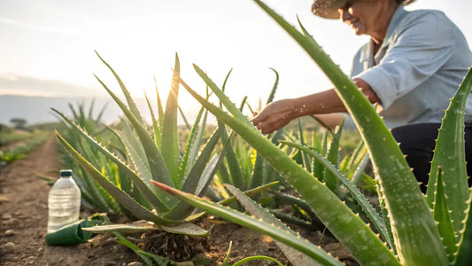 Sanfte Anti-Aging-Pflege mit Bio-Aloe Vera: Natürliche Hautpflege für empfindliche Hauttypen aus Portugal
