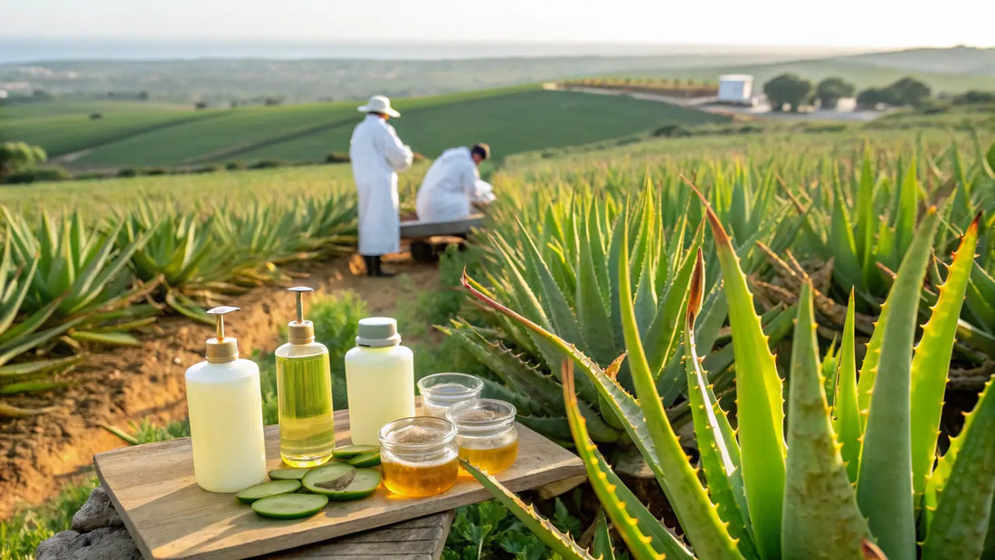 Aloe Vera Bio Skincare Natural Portuguesa: Gel Hidratante de Aloe Vera Orgânico do Algarve
