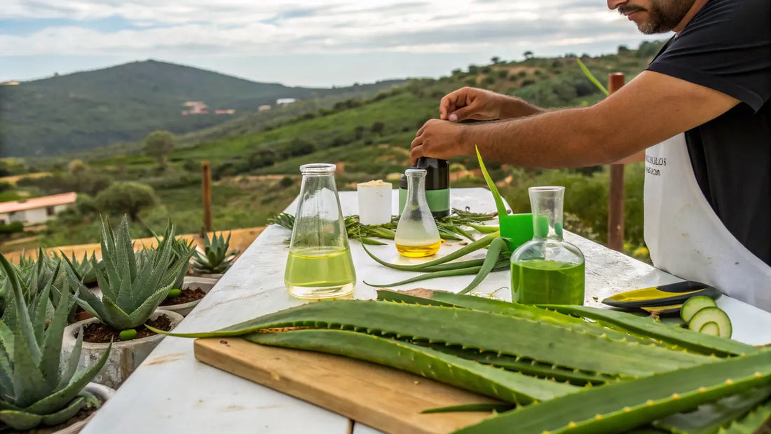 Aloe Vera Orgánico para Hombres: Solución Natural de Cuidado Facial Europeo para Caballeros Modernos
