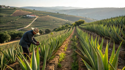 Alt-Text auf Deutsch:

Natürliches Bio-Aloe Vera Hautpflege-Gel aus Europa, traditionelle Extraktion für gesunde Haut
