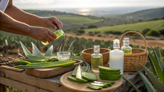 Creme Anti-Rugas Aloegarve: Cosmética Orgânica Vegana com Aloe Vera do Algarve, Skincare Natural Português
