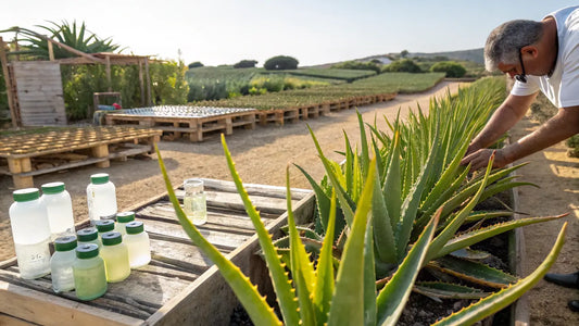 200x Concentrated Organic Aloe Vera Skincare by Aloegarve: Sustainable European Vegan Beauty Solution
