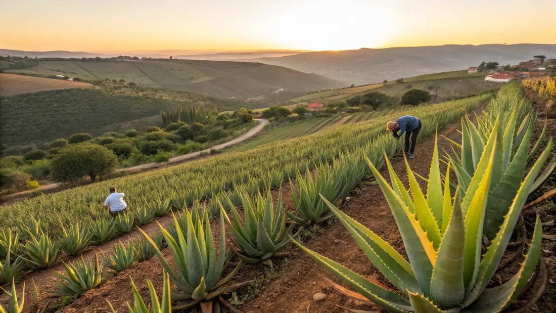 Natürliche Aloe Vera Hautpflege für Beauty Trends 2026 - Vegane Bio-Kosmetik aus Europa für strahlende, gesunde Haut
