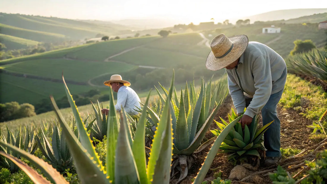 Beruhigende Aloe Vera Hautpflege für Neurodermitis im Gesicht - natürliche, vegane Heilung aus Portugal
