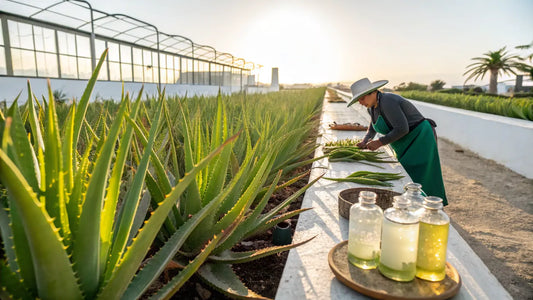 Organic European Aloe Vera Skincare: Natural Wellness Essence for Radiant, Hydrated Skin
