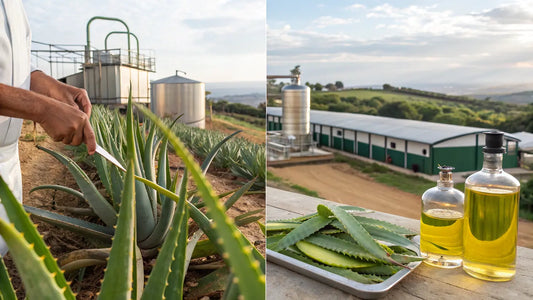 Organic European Aloe Vera Gel: Concentrated 15 Kg Nutrients in 300 ml Vegan Skincare Miracle
