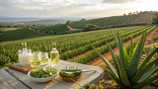 Gel de Aloe Vera Orgânico do Algarve: Hidratação Natural e Regeneração Celular para Pele Saudável

