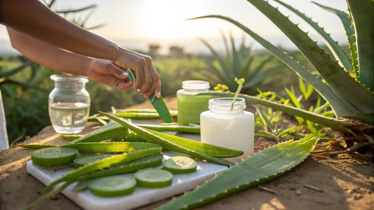 European Organic Aloe Vera Skincare: Natural Botanical Wellness Essence for Radiant, Healthy Skin

