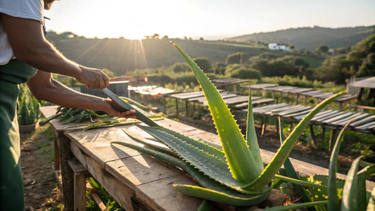Aloe Vera Bio Orgânico do Algarve: Skincare Natural com Concentração 200x para Pele Radiante
