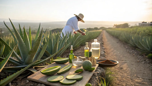 Campos de Aloe Vera Orgânico no Algarve: Cosmética Natural Vegan de Alta Qualidade Portuguesa
