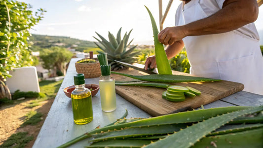 Gel Apaisant Aloe Vera Bio pour Barbe Irritée, Soin Naturel Hydratant Fabriqué en Europe
