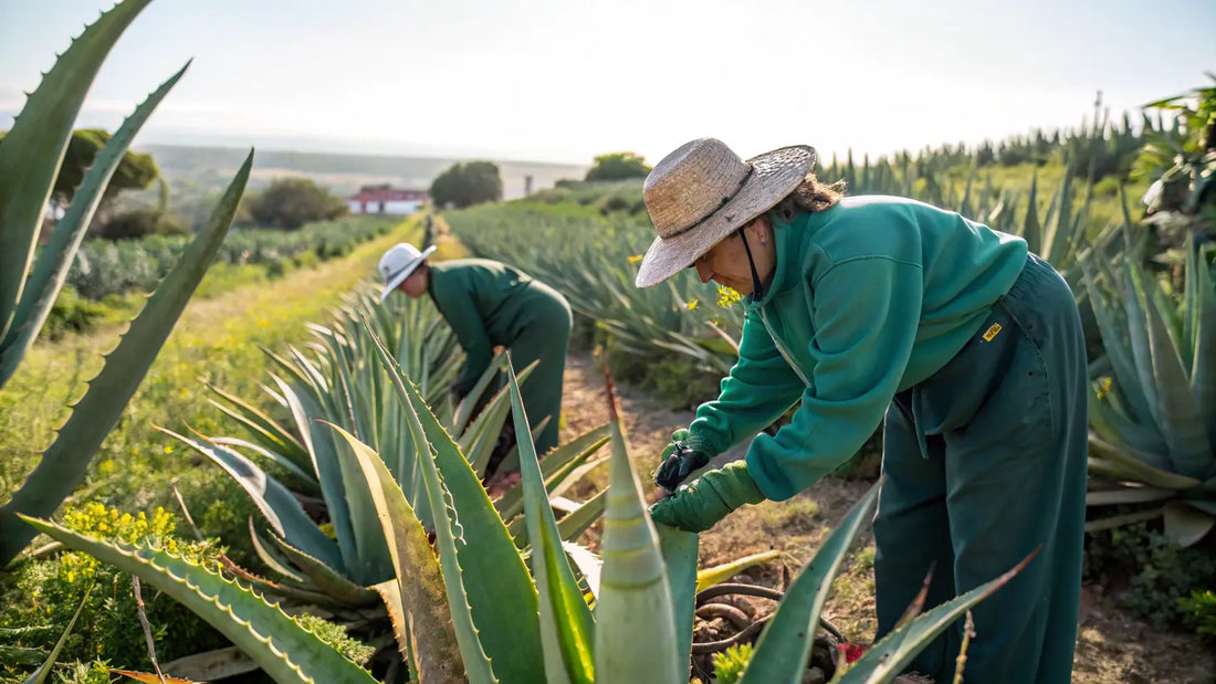 Alt texto: Desvelando por qué el 99% de los productos de aloe vera orgánico europeo no funcionan y dañan tu piel
