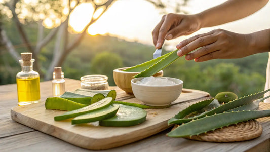 Bio-Aloe Vera Hautpflege: Sanfte, vegane Retinol-Alternative für strahlende, irritationsfreie Haut aus Europa
