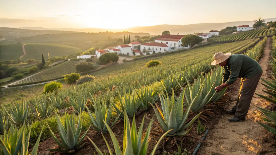 Natürliche Anti-Aging Aloe Vera Hautpflege aus Portugal: Premium Bio-Produkte für strahlend jugendliche Haut
