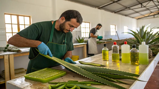 Natural Aloe Vera Skincare: Organic European Botanical Solution vs Synthetic Cosmetics
