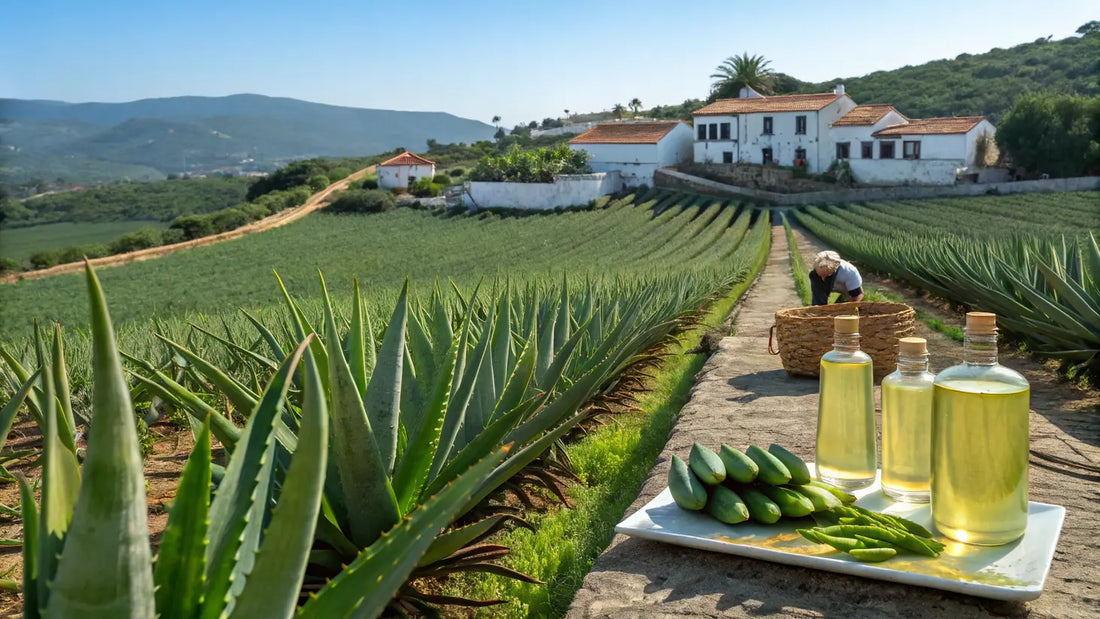Aloe Vera Orgánico Europeo: Cultivo Sostenible de Plantas Naturales para Cuidado Facial Ecológico
