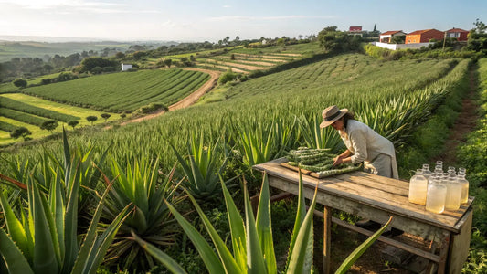 Alt texto en español para la imagen:

Crema orgánica de Aloe Vera portuguesa, productos naturales de belleza ecológicos y veganos
