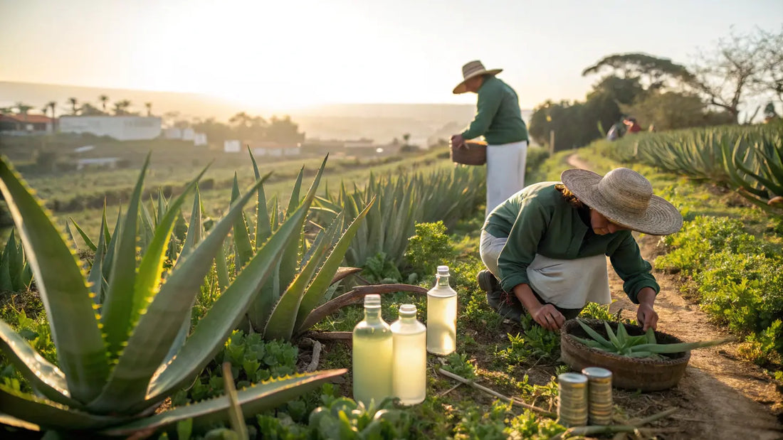 Alt Text for Blog Image in Spanish:

Gel de aloe vera orgánico bio de Aloegarve, crema natural para cuidado facial ecológico en envase sostenible

