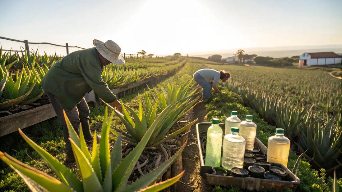 Gel de Aloe Vera Orgânico do Algarve: Hidratação Natural para Pele Radiante e Saudável

